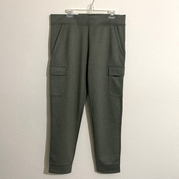 ZeroXposur Men’s Light Weight Jogger Style Tech Pants GREEN Size L - Picture 3 of 6